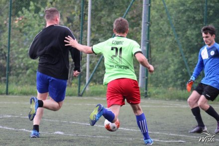 Fragment meczu FC Sęki - Czarne - Łabajów Nadleśnictwo